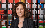 Eynat Guez, co-founder and CEO of workplace management platform Papaya Global. (Courtesy)